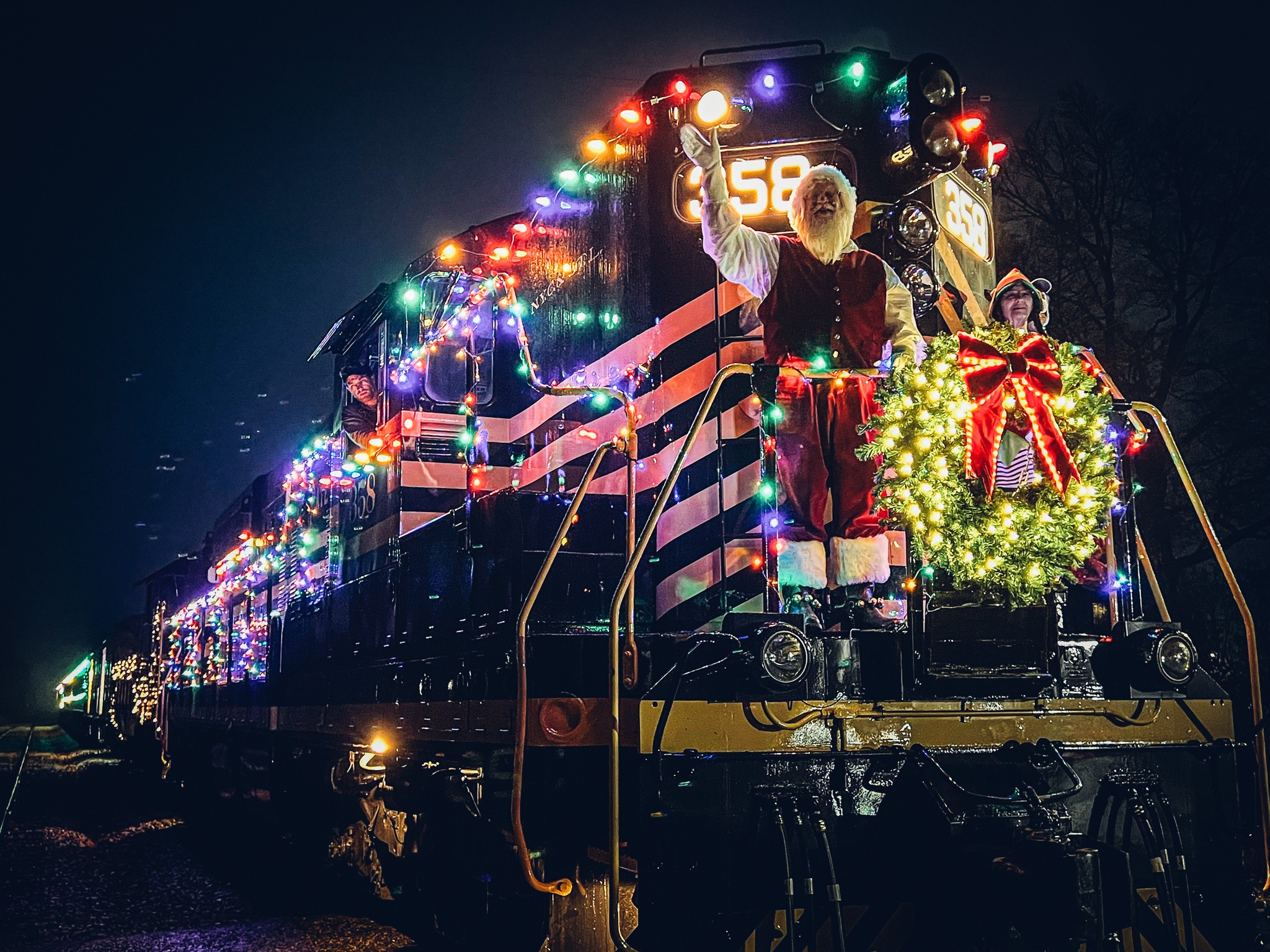Santa’s On Track! Cameron Christmas Train Starts Its Holiday Journey This Evening