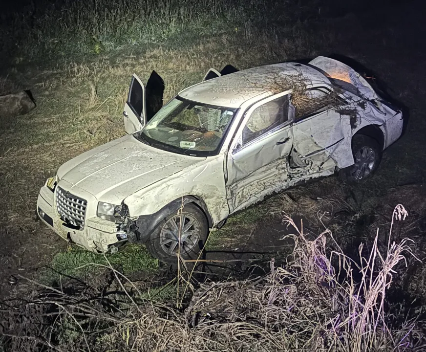 Driver Hurt After Rollover Crash While Swerving to Miss Deer