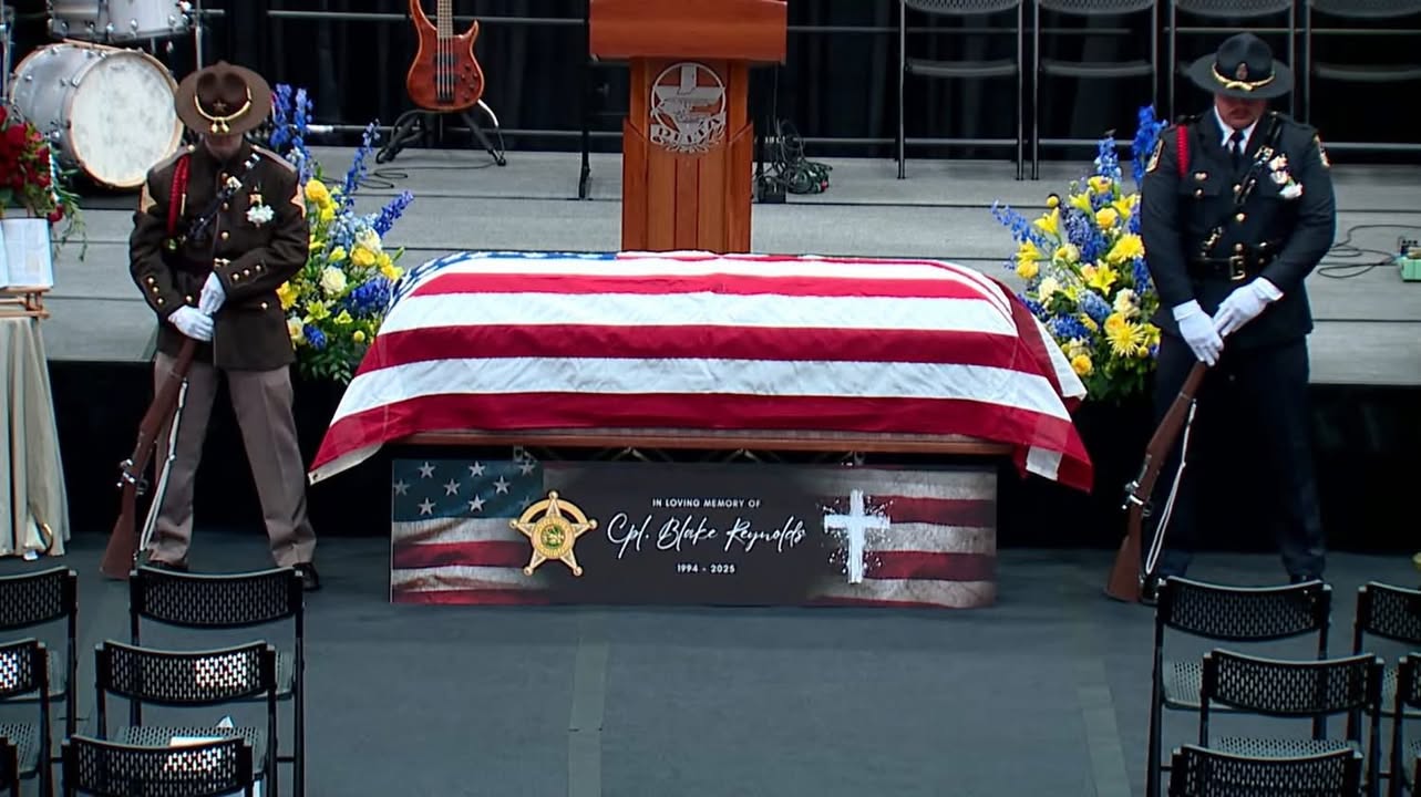 Community Honors Fallen Deputy Blake Reynolds with Full Police Honors