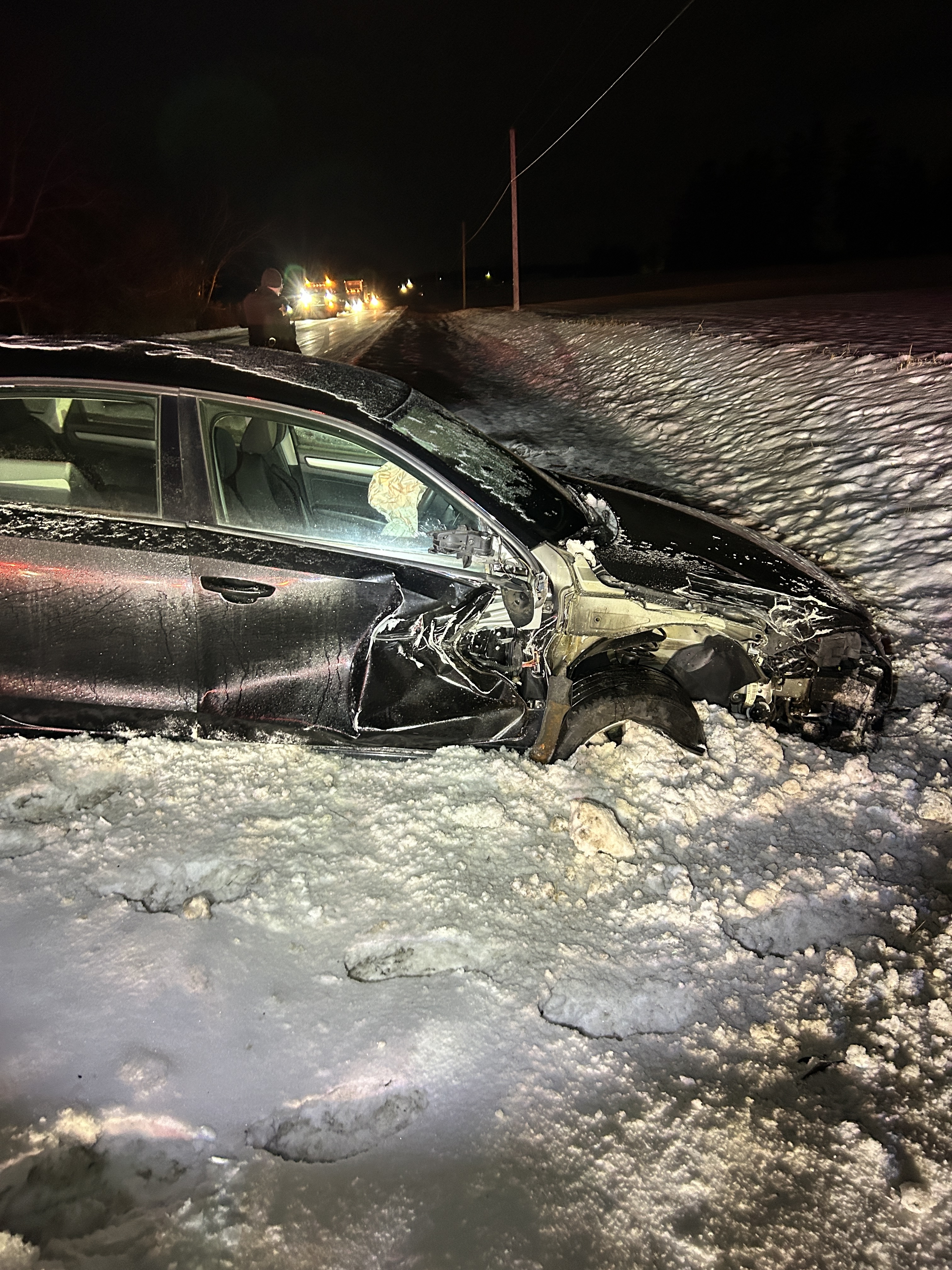 One Person Hurt After Car Slams Into Stalled Vehicle on State Road 8