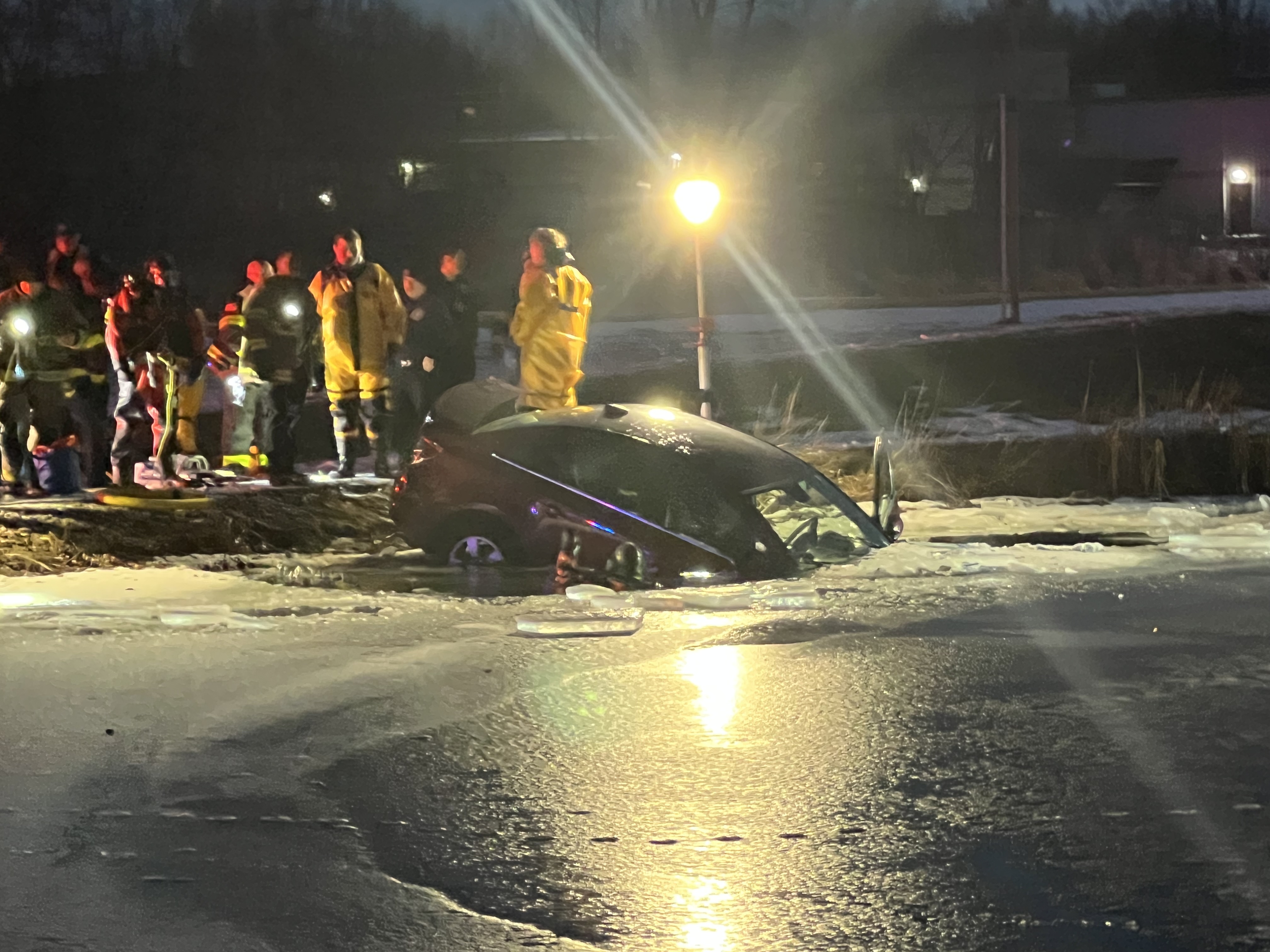 Grabill Pond Rescue Turns Fatal