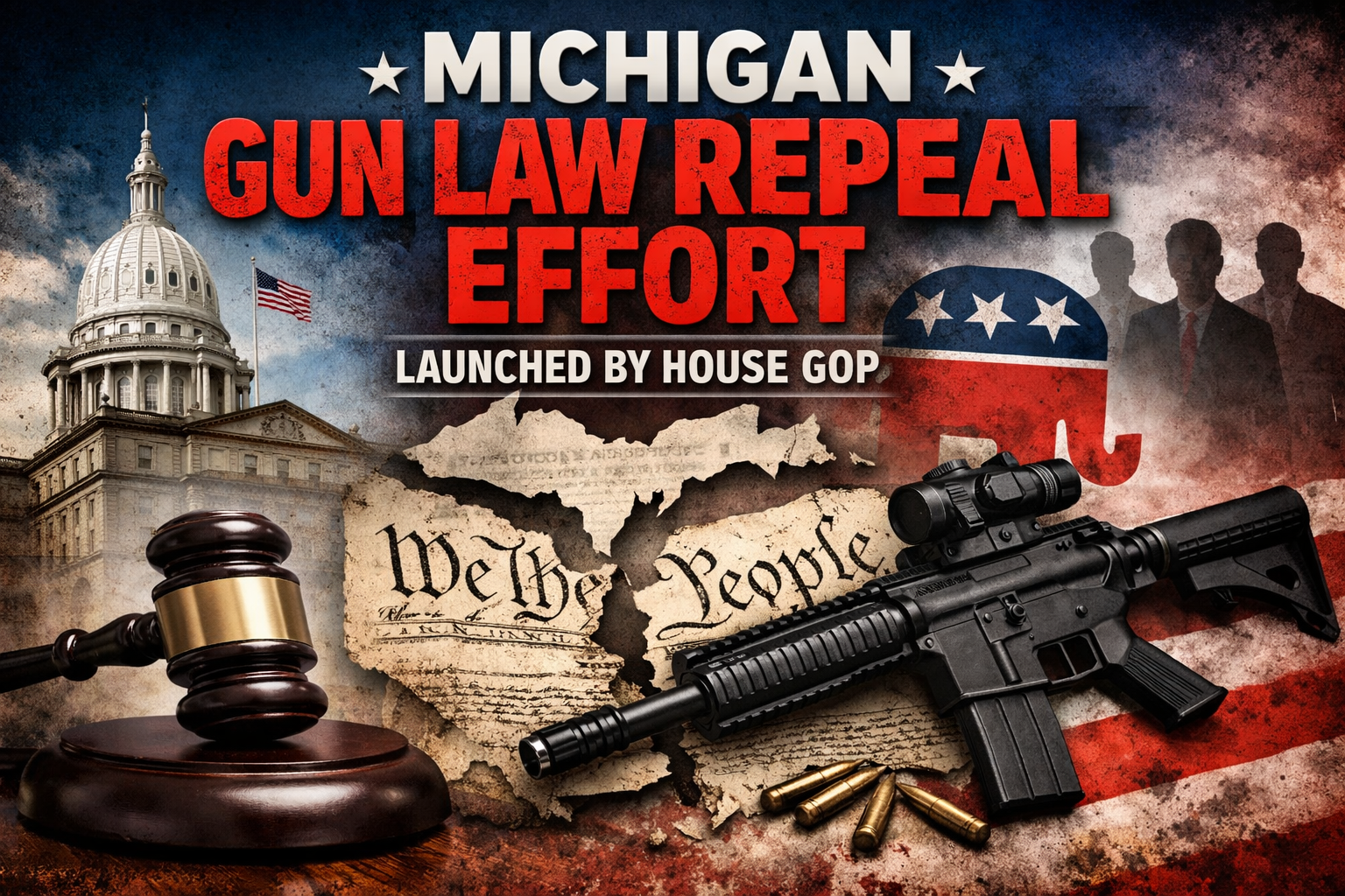House Republicans Move to Repeal Michigan's Red Flag Gun Law