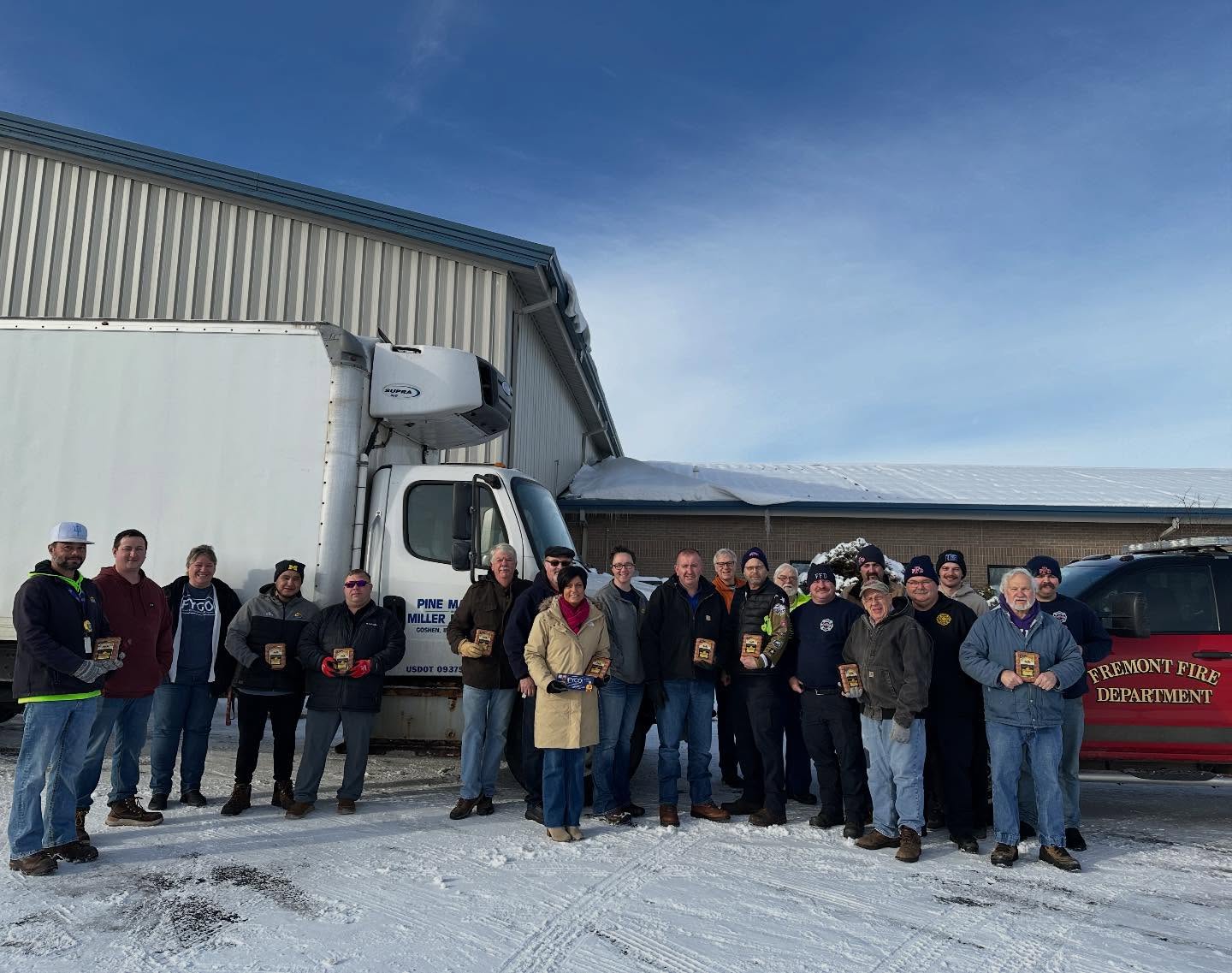 Miller Poultry Delivers Holiday Help by the Ton