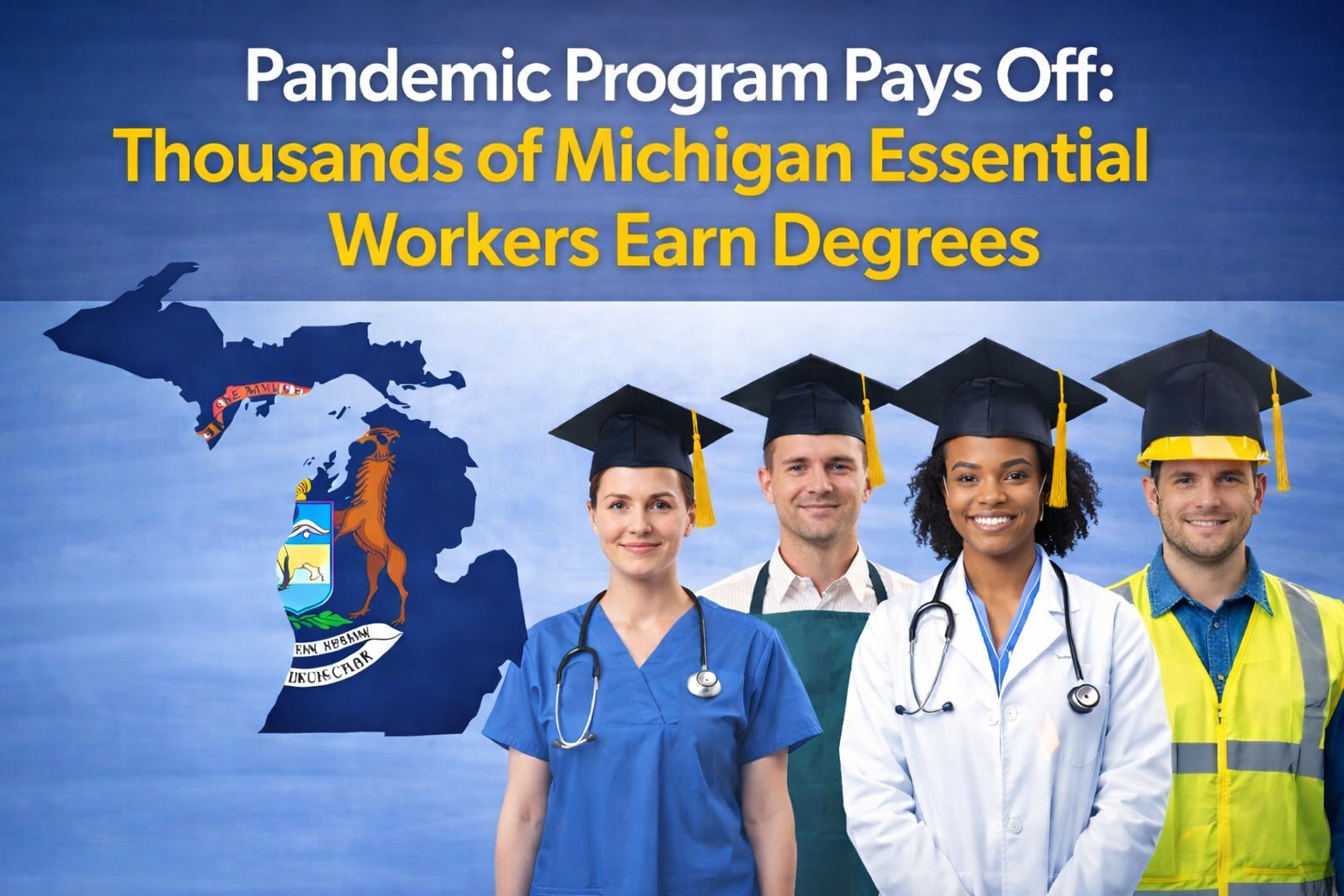 Pandemic Program Pays Off: Thousands of Michigan Essential Workers Earn Degrees