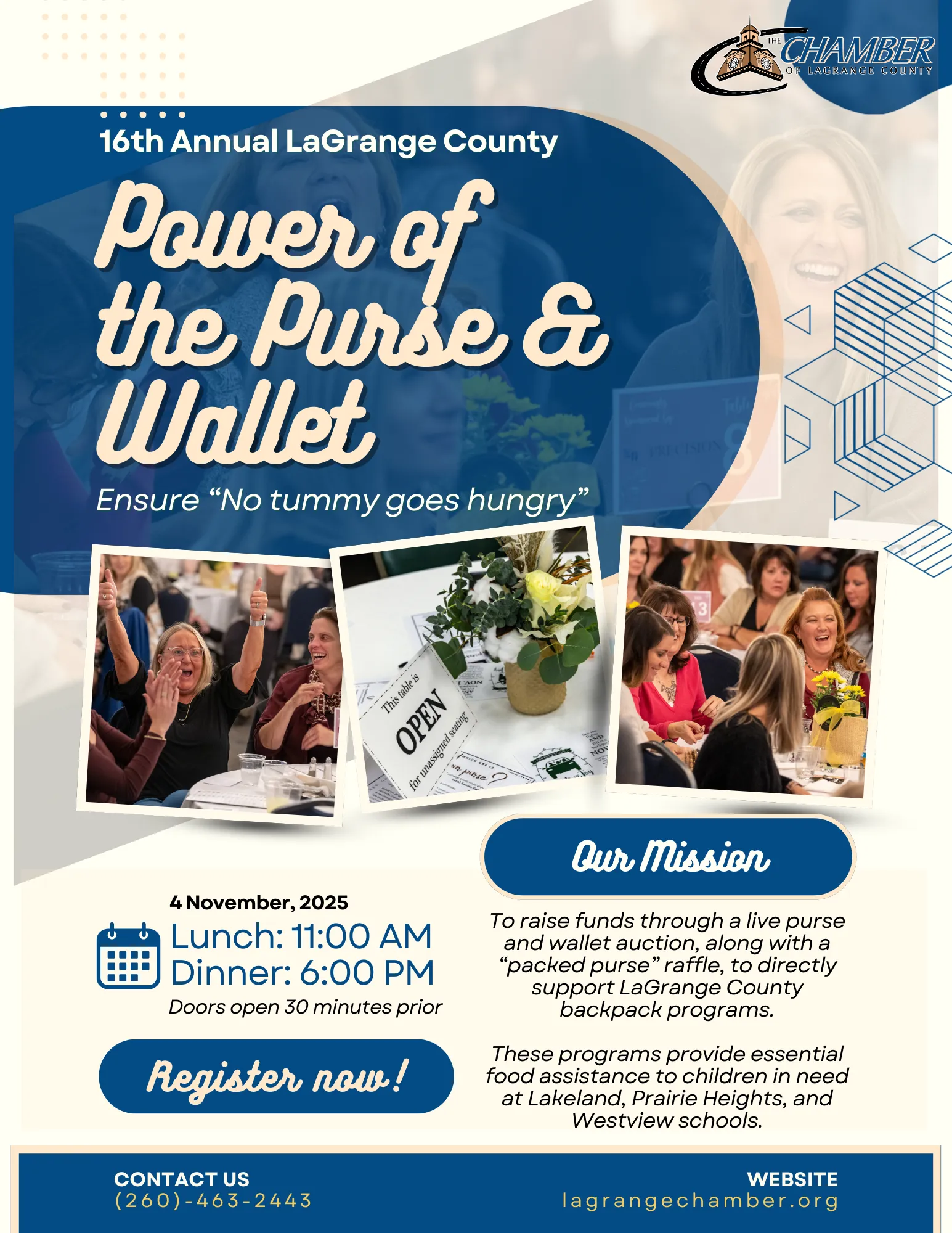 Power of the Purse raises record $49,560 for LaGrange County students
