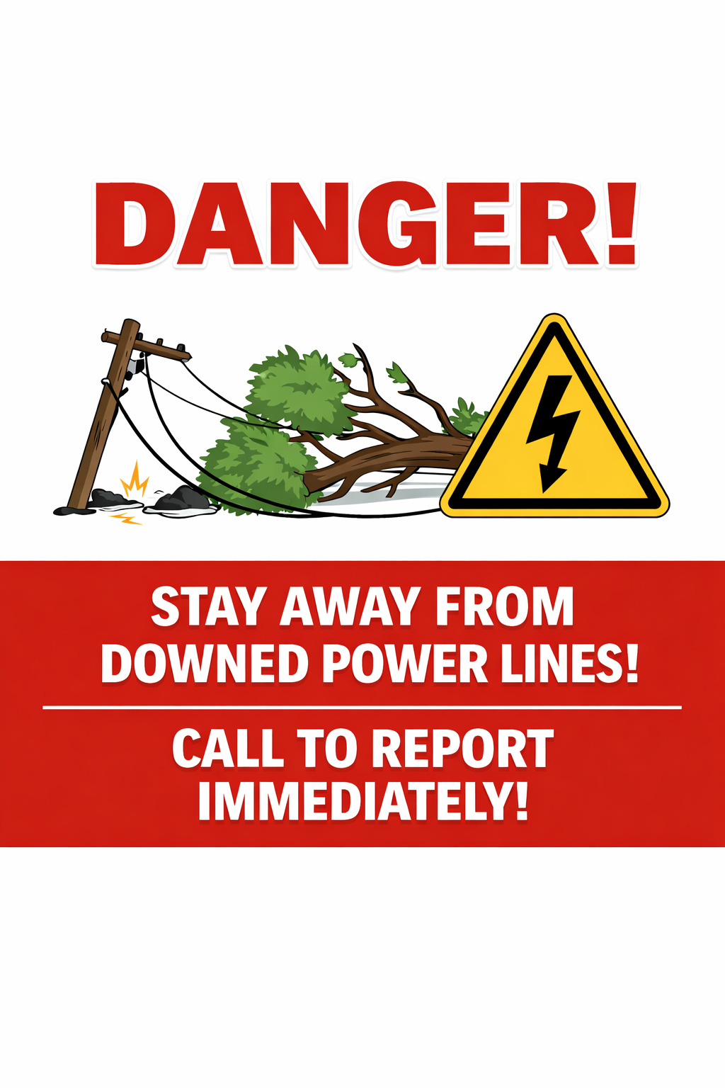 High Winds Result in Downed Trees & Power Lines Across Northeast Indiana