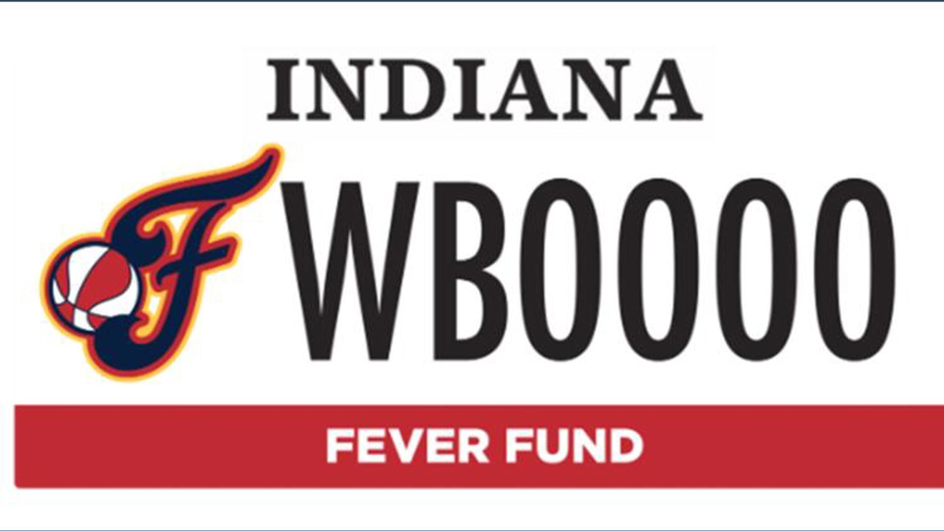 Indiana Fever Roll Out Specialty License Plate to Support Women and Girls
