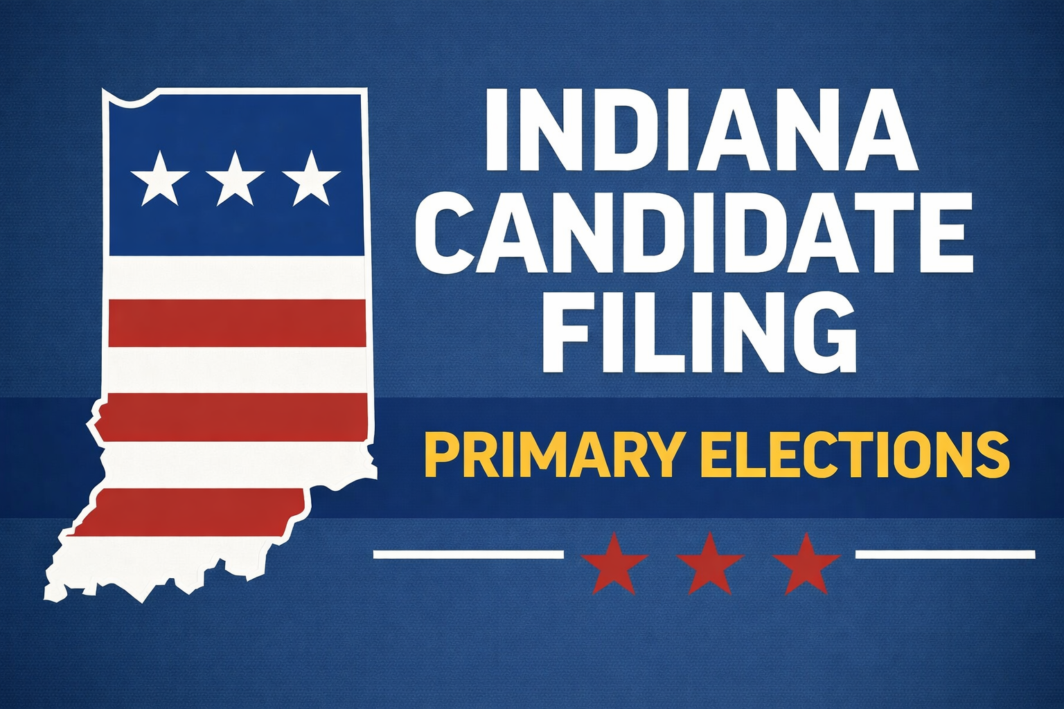 Candidate Filing Opens This Week for Indiana's 2026 Primary Election