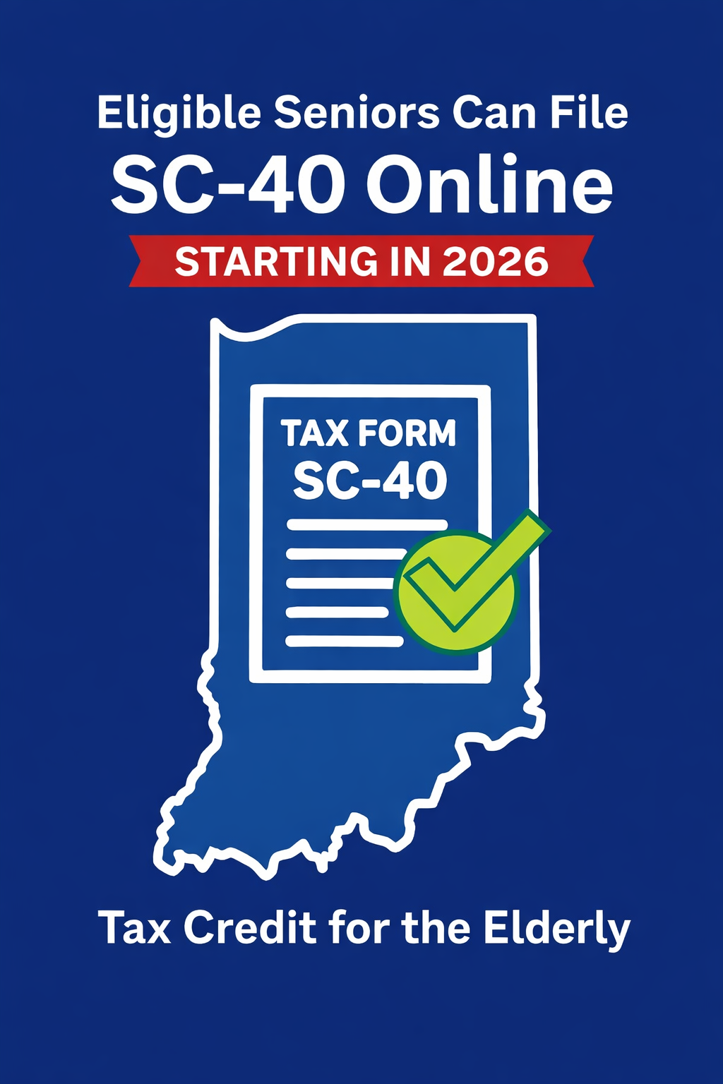 Eligible Seniors Can File SC-40 Online Starting in 2026