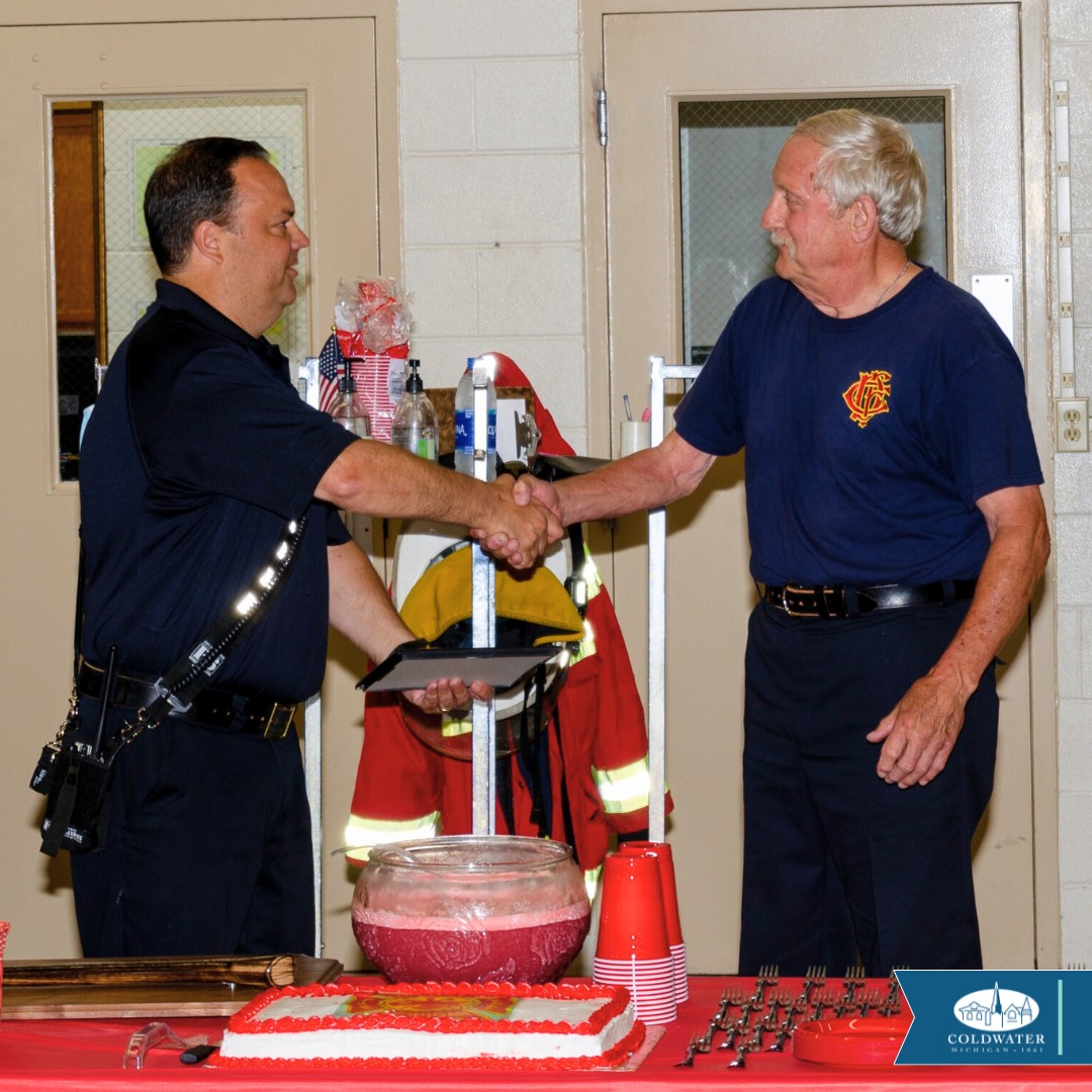 Memorial Donations Honor Longtime Firefighter, Boost Coldwater Scholarship Fund