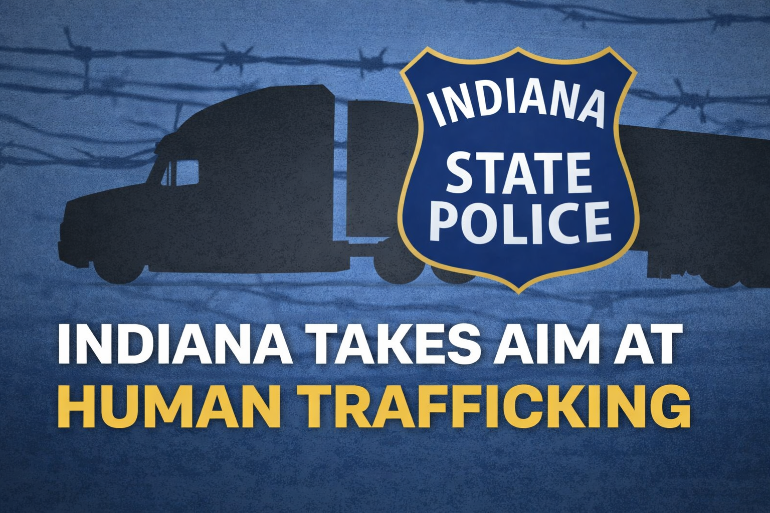 Indiana State Police Turn Truck Stops Into Front Lines Against Human Trafficking
