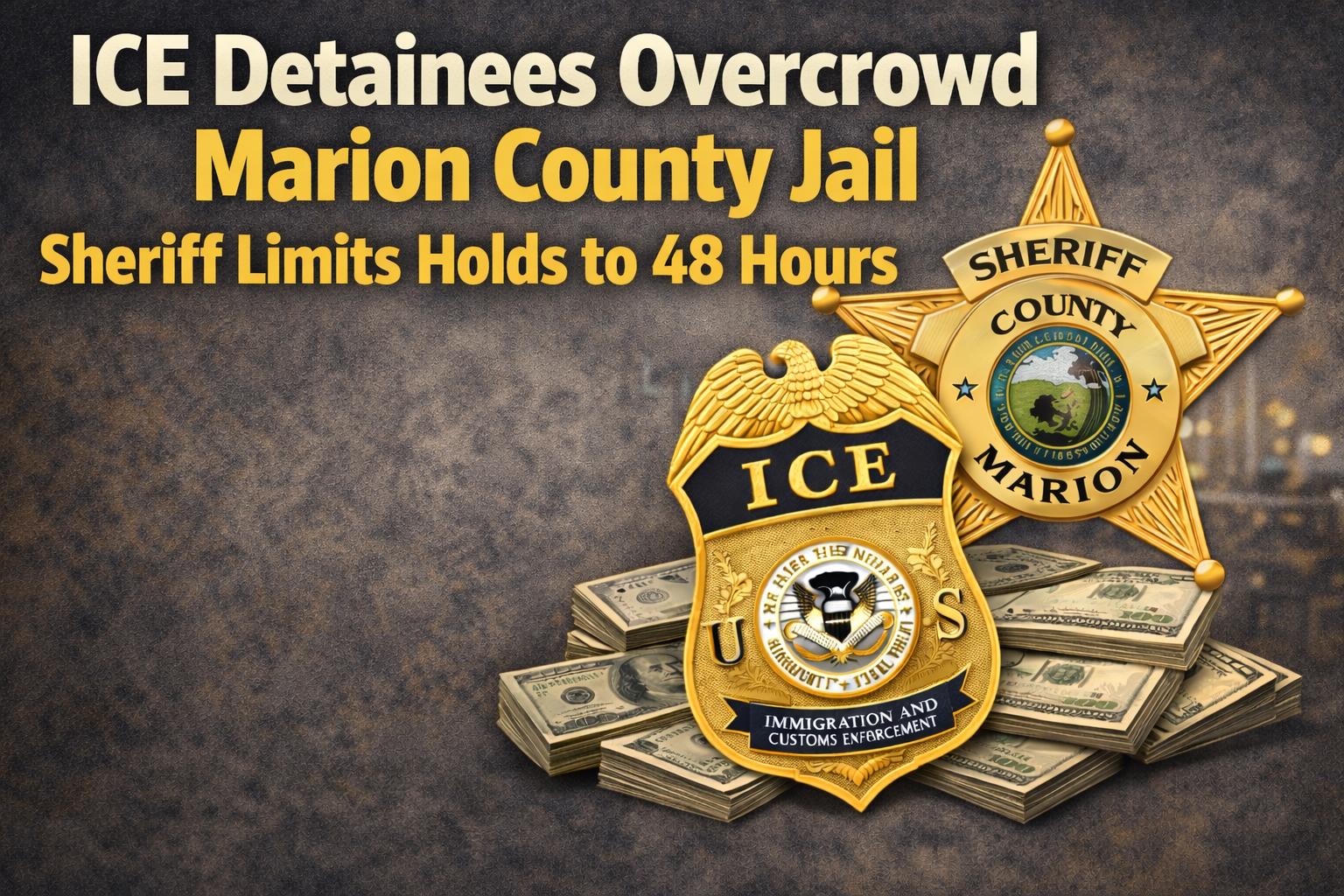 ICE Detainees Push Marion County Jail Past Capacity