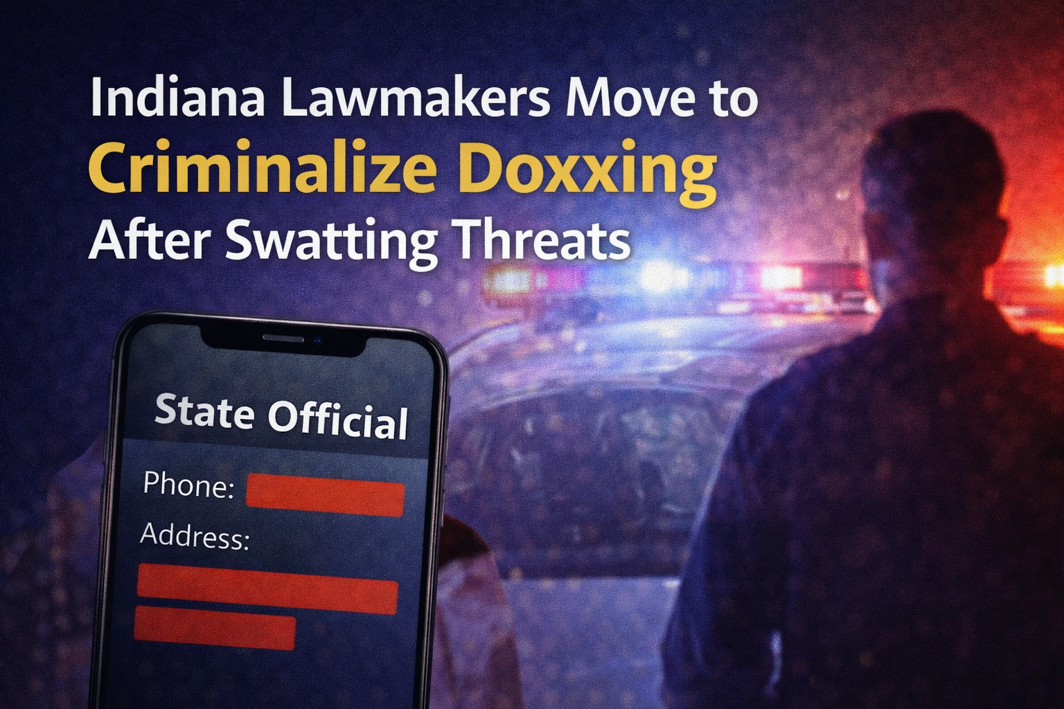 Indiana Lawmakers Move to Criminalize Doxxing After Swatting Threats
