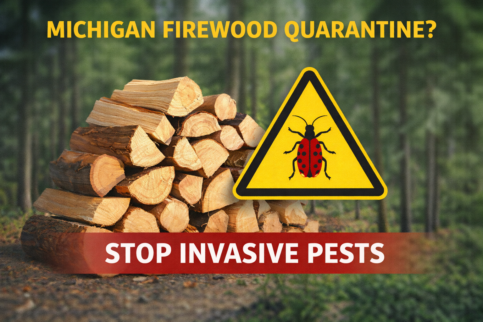 Michigan Considers Firewood Quarantine to Stop Invasive Pests