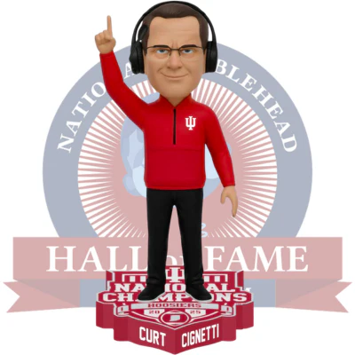Indiana Football National Championship Bobbleheads Released