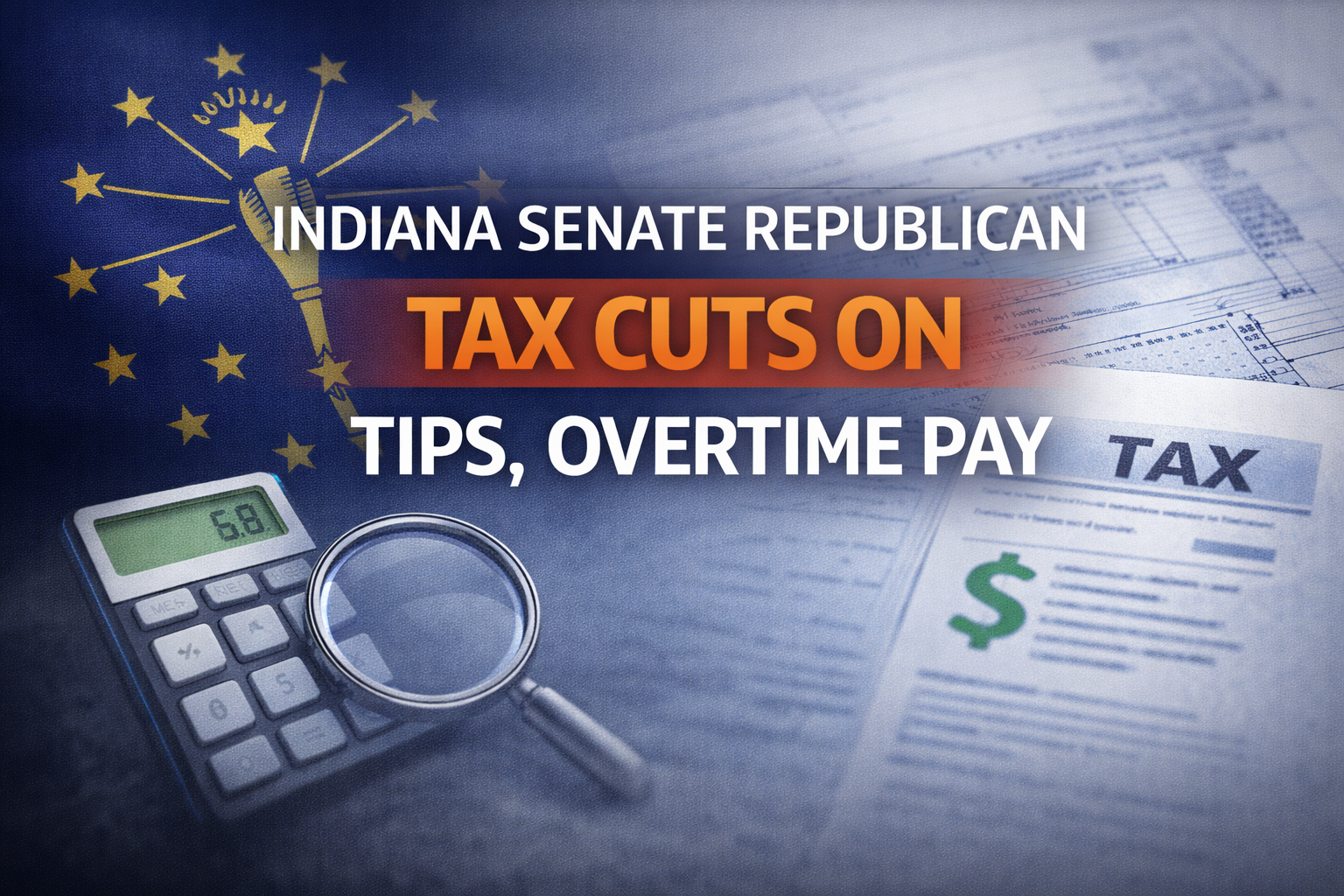 Indiana Senate Republicans Advance Tax Cuts on Tips, Overtime Pay