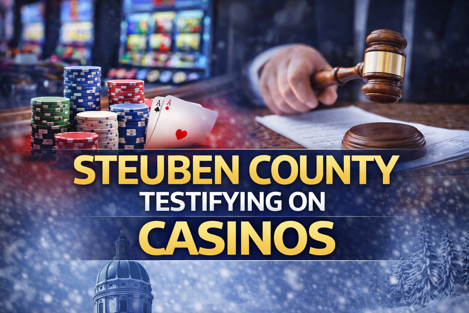 Steuben County Reps Join Casino Debate at Statehouse Hearing