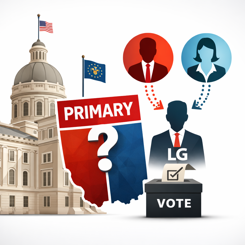 Indiana House Weighs Bill to Change How Lieutenant Governor Is Selected