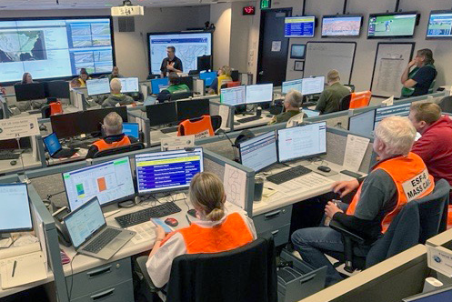 Indiana Emergency Operations Center Returns to Normal Operations After Winter Storm