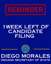 Candidate Clock Is Ticking: One Week Left to File for Office in Indiana