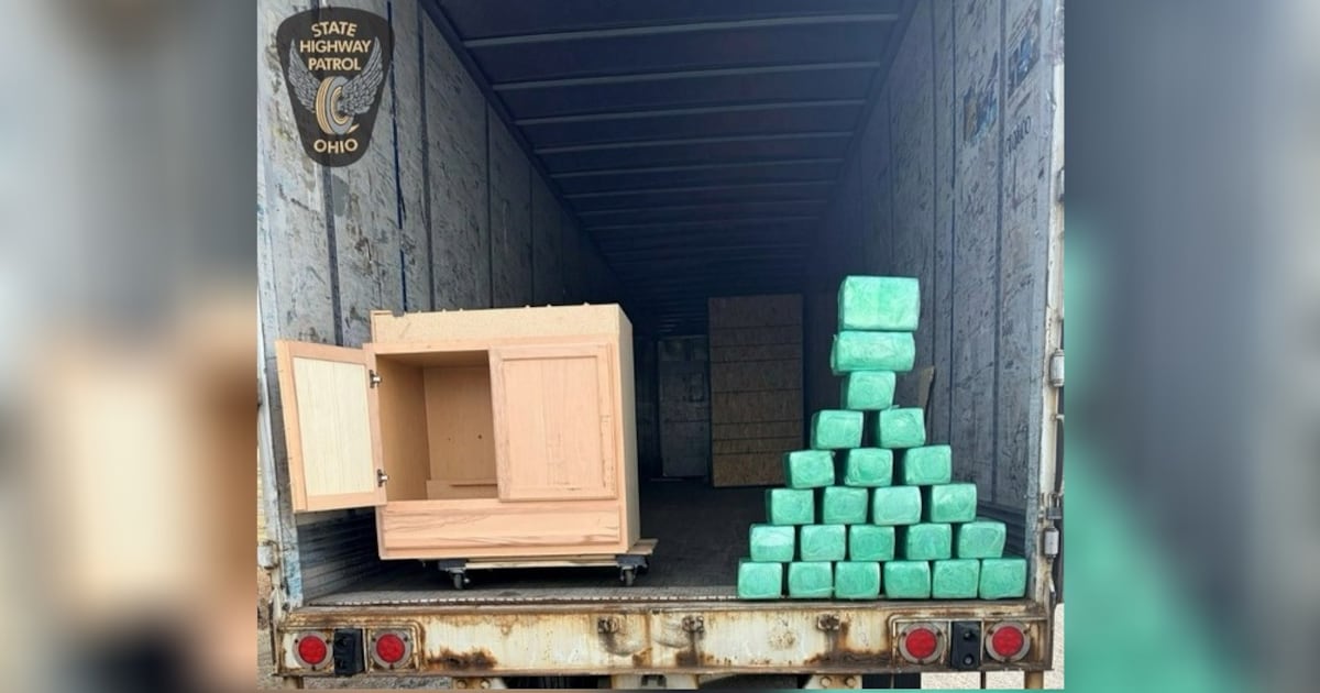Ohio State Highway Patrol Troopers Seize $6.3 Million In Cocaine
