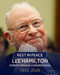 Former U.S. Rep. Lee Hamilton, Indiana's Voice of Bipartisanship, Dies at 94