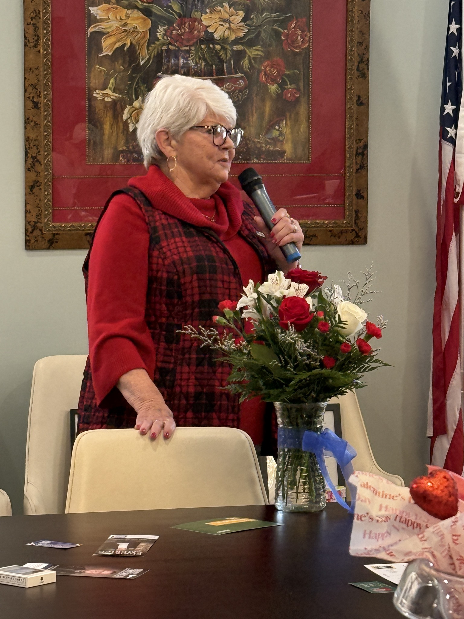 Steuben County GOP Honors Karen Shelton, Hears From Sheriff Candidate at Saturday Breakfast
