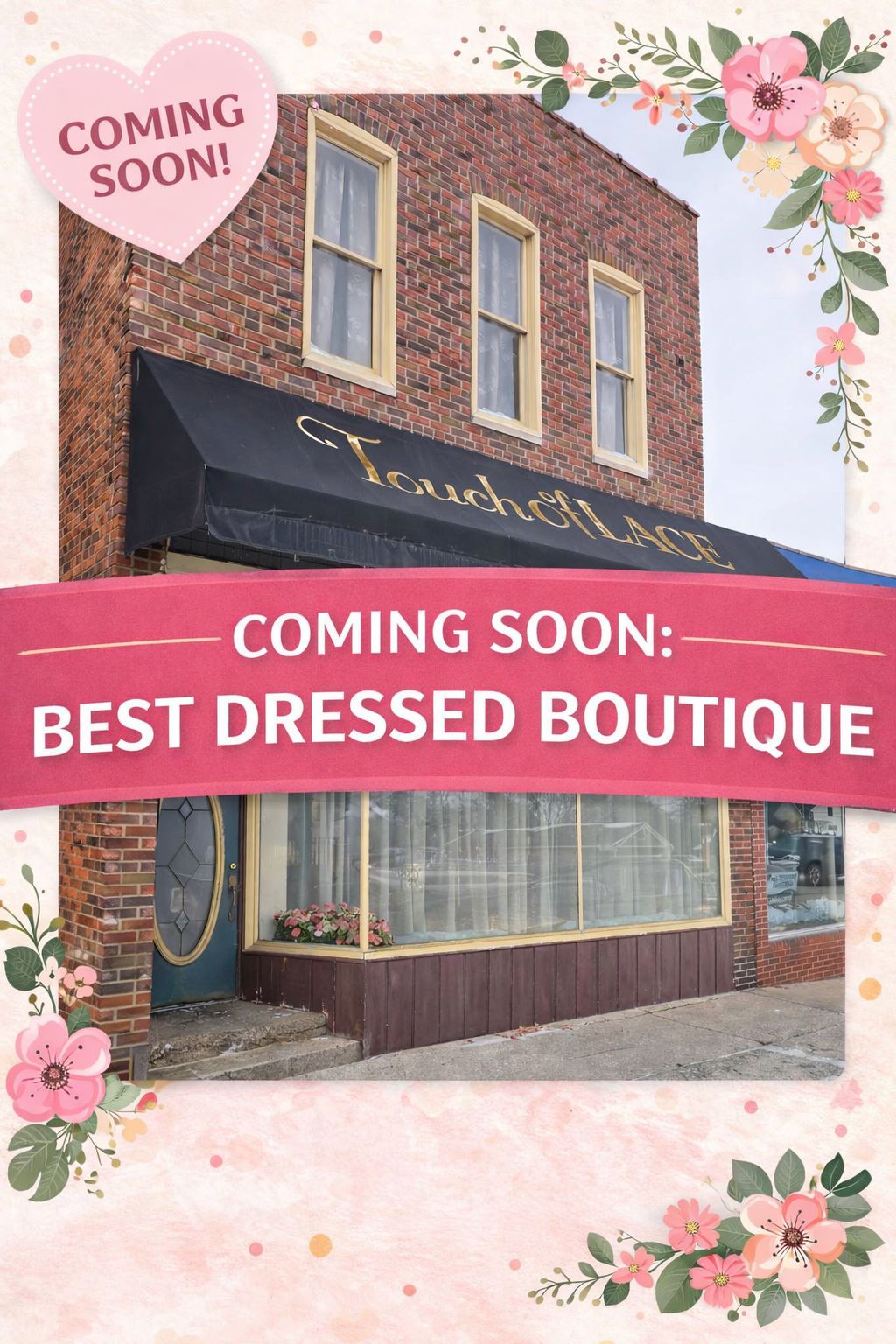 Best Dressed Boutique Moving "Around the Corner" to New Downtown Angola Location
