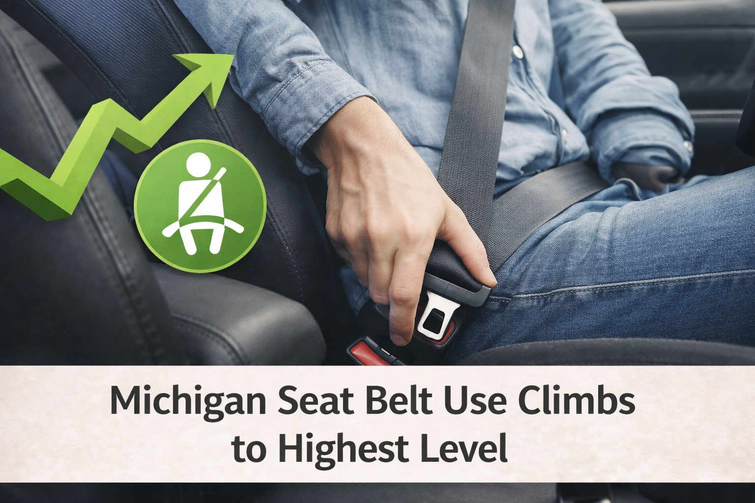 Michigan Seat Belt Use Climbs to Highest Level Since 2019