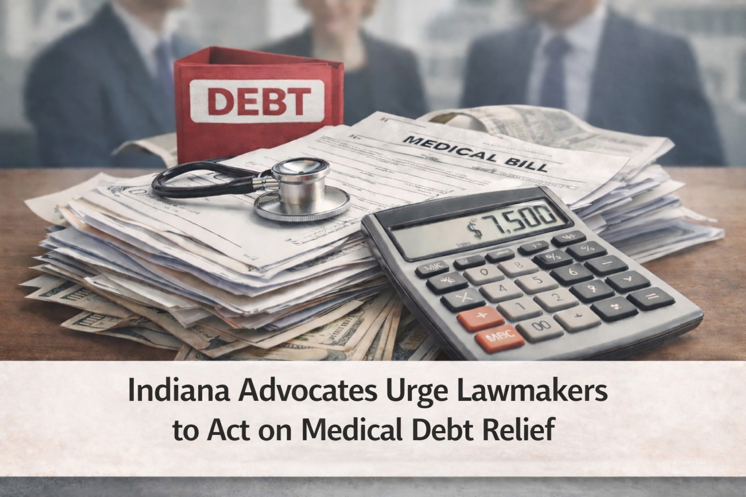 Advocates Urge Lawmakers to Act on Medical Debt Relief at Statehouse Press Conference