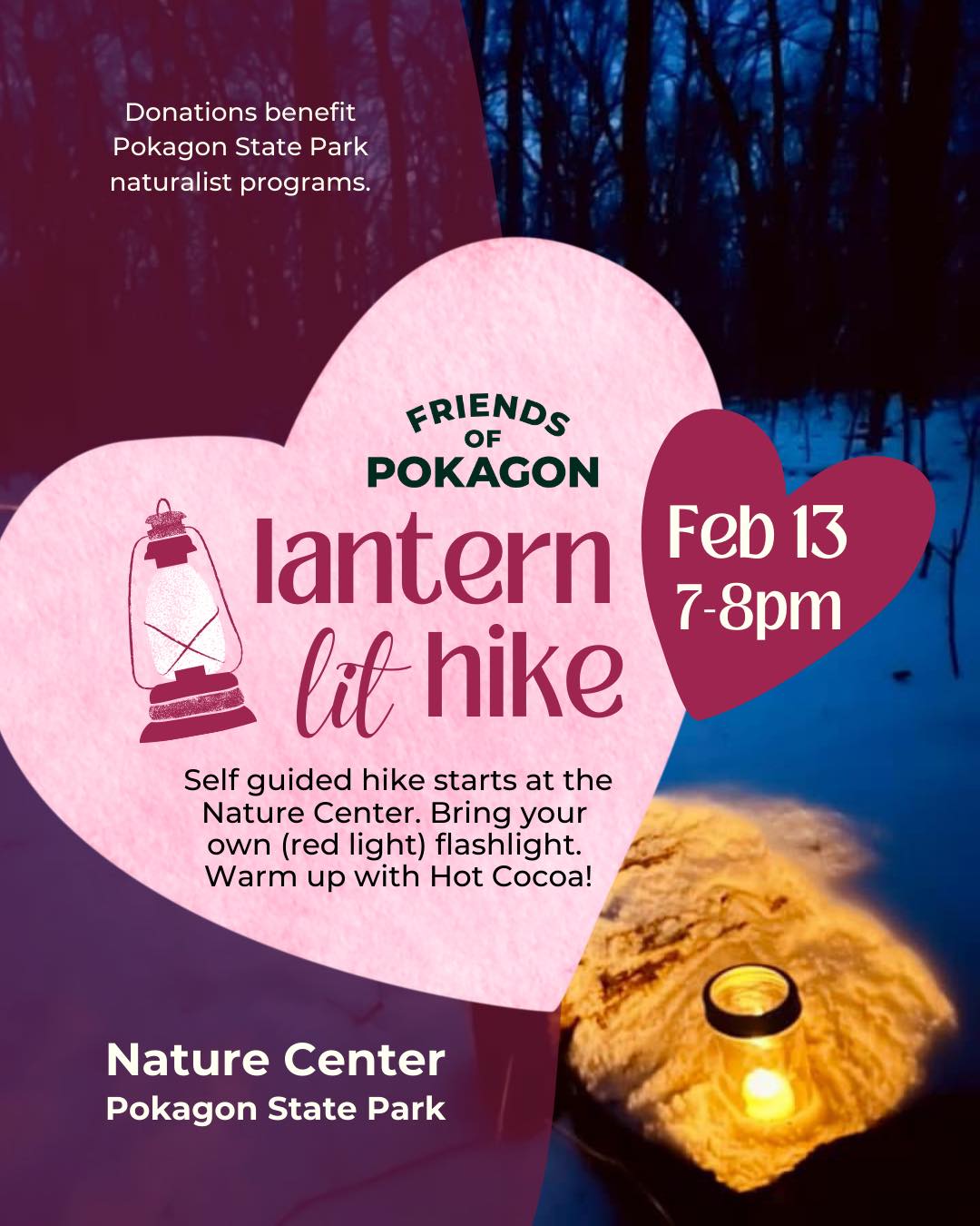 Lantern Lit Winter Walk planned at Pokagon State Park