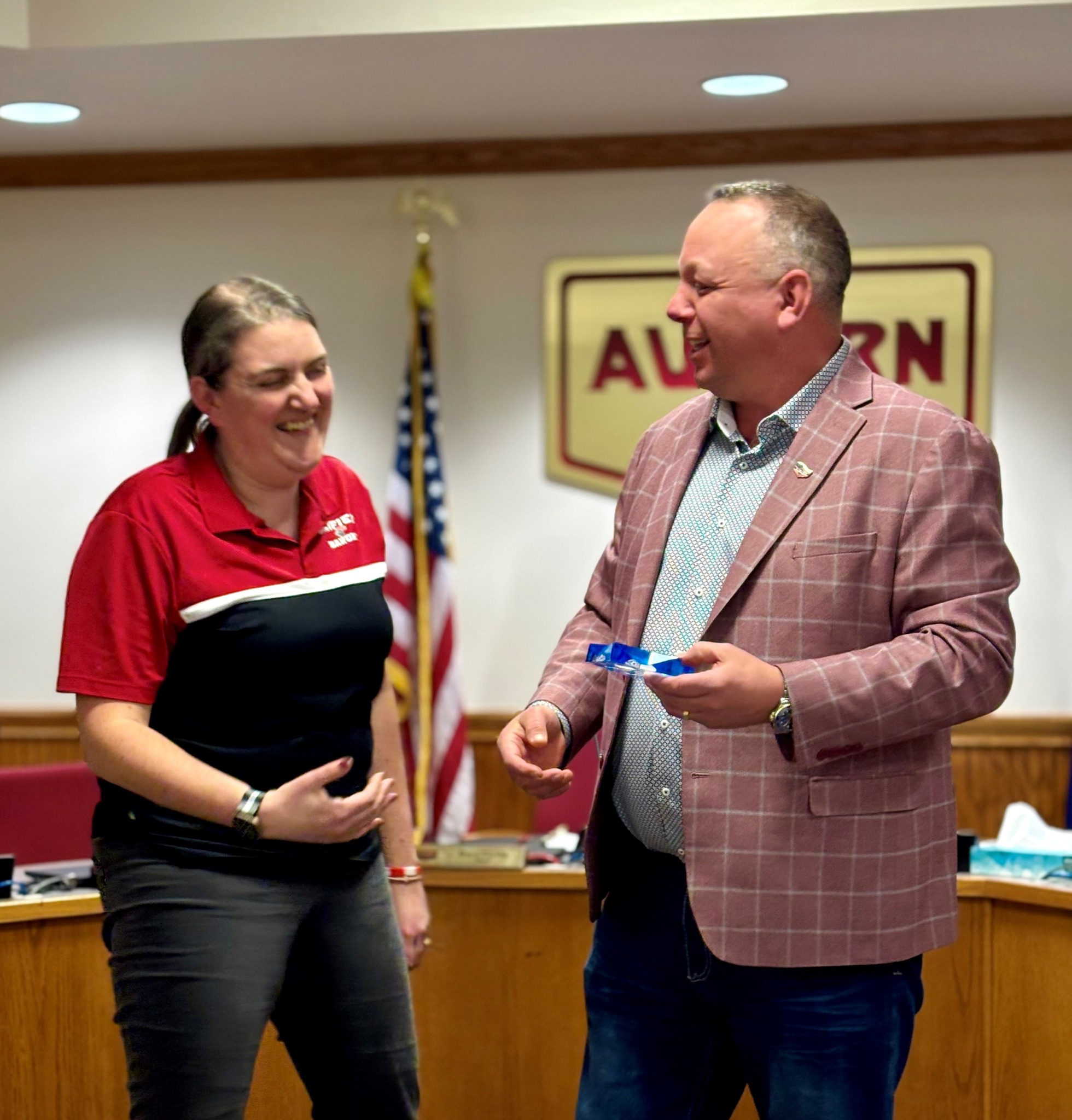Auburn Honors Dedicated Teacher as Citizen of the Year