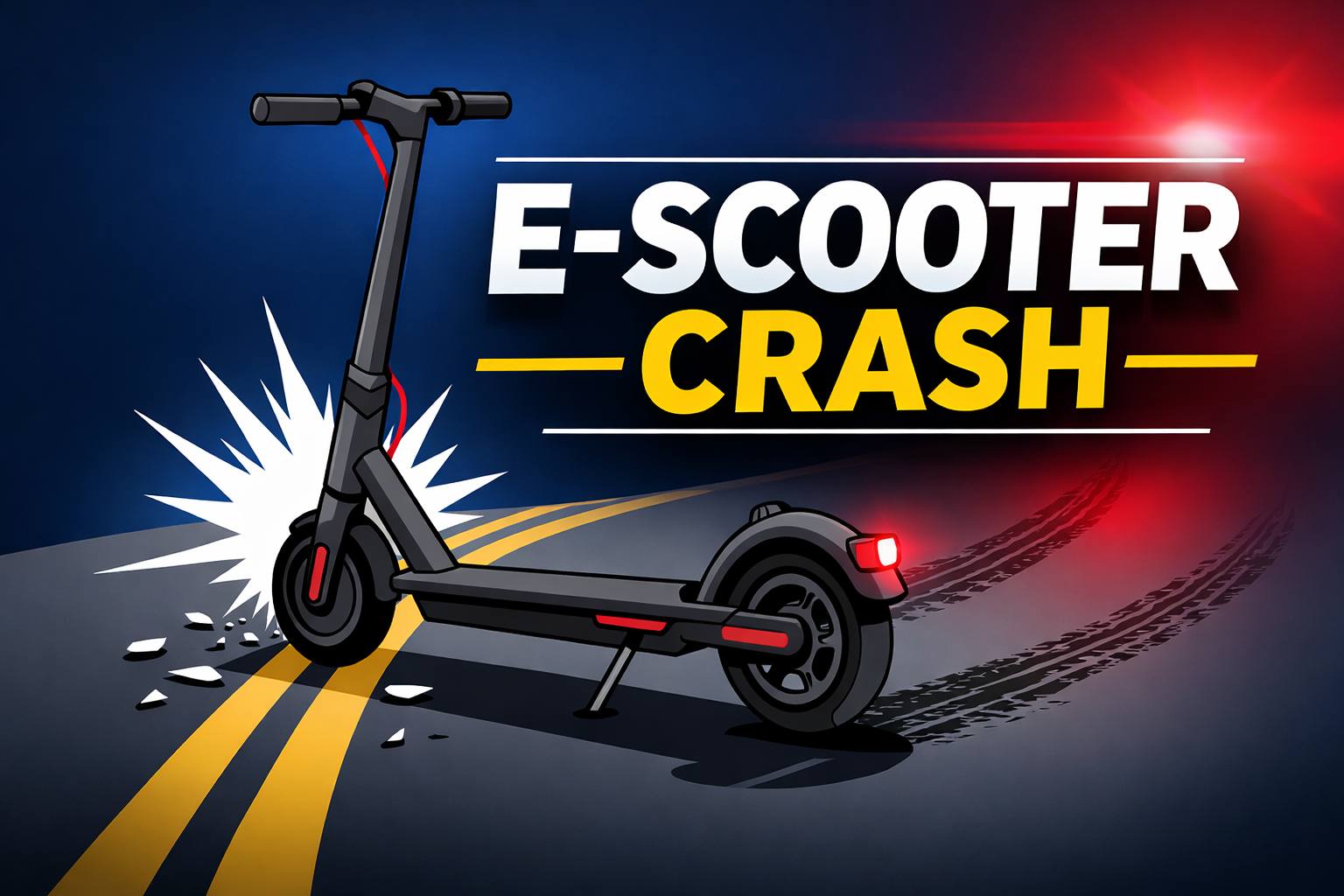 Man on E-Scooter Struck by SUV in Coldwater Township