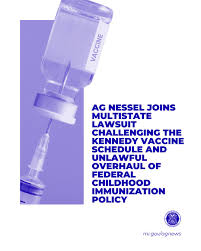 Multistate Lawsuit Challenges Changes to U.S. Childhood Vaccine Schedule