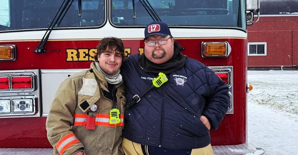 Ashley-Hudson Fire Department Mourns Death of Firefighter