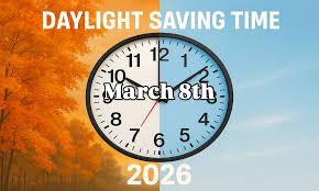 Daylight Saving Time Begins Sunday