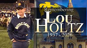 Funeral For Notre Dame Coach Lou Holtz Set For Monday