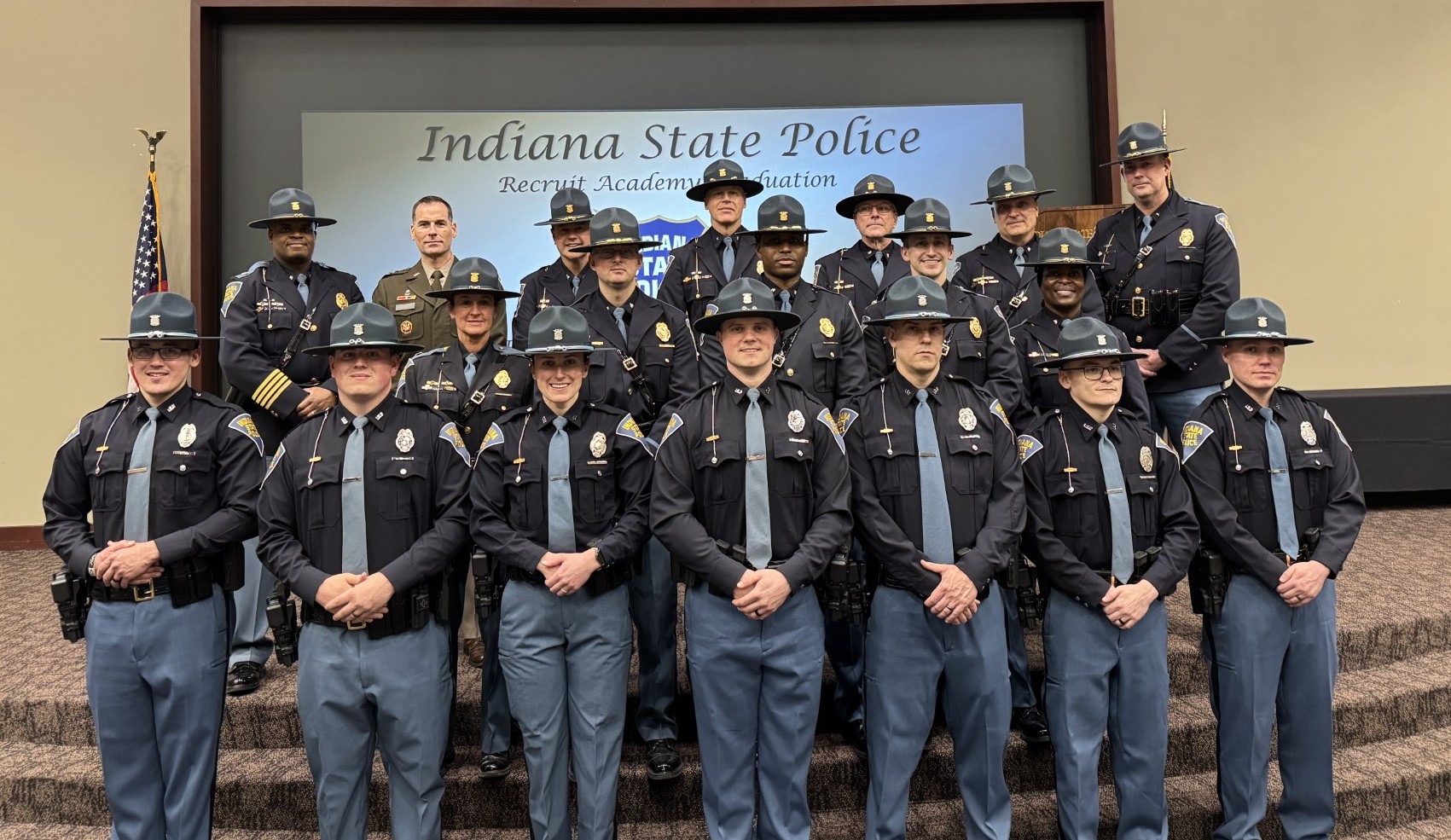 7 Experienced Officers Graduate Indiana State Police Lateral Academy