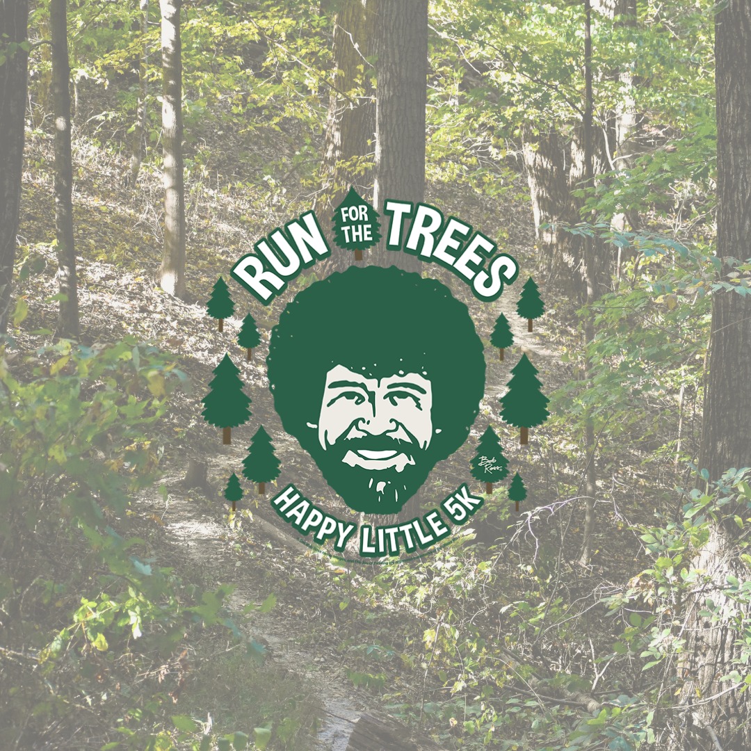 Bob Ross-Themed 'Happy Little 5K' Returns to Indiana State Parks