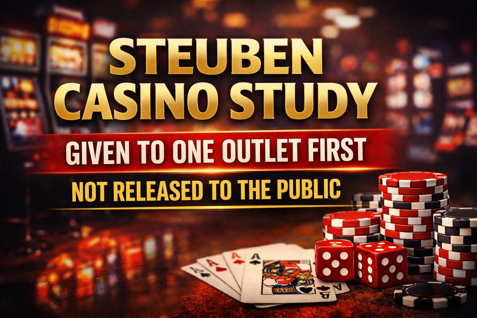Steuben Casino Study Given to One Outlet Ahead of Public Release, Raising Transparency Questions