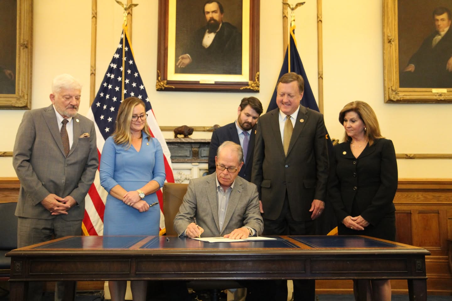 Braun Ceremonially Signs New Indiana Utility Affordability Law
