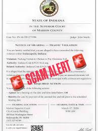 Indiana Police Warn Residents About Fake Court Text Scam