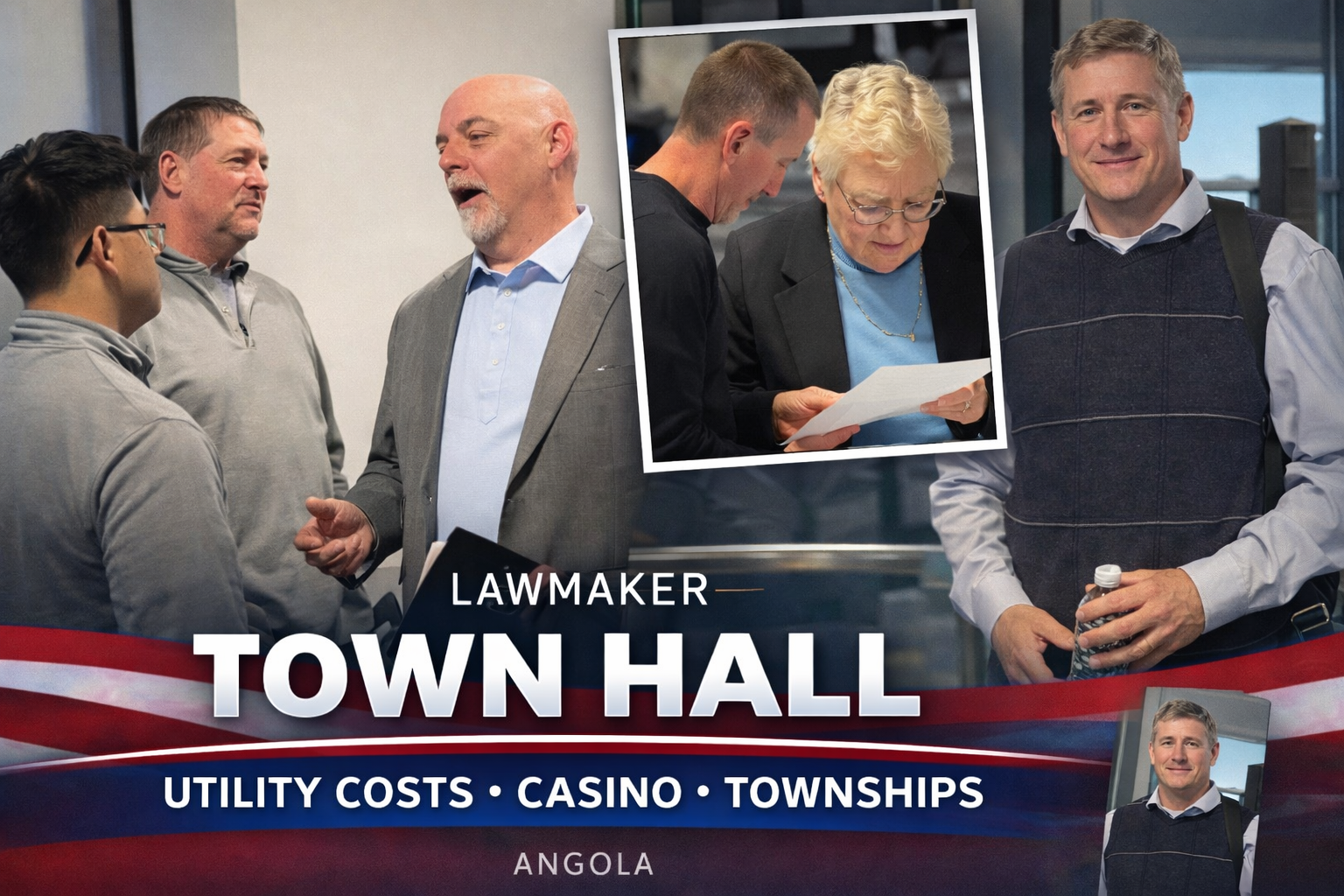 Casino, Data Centers, Utility Costs Top Concerns At Angola Town Hall Meeting