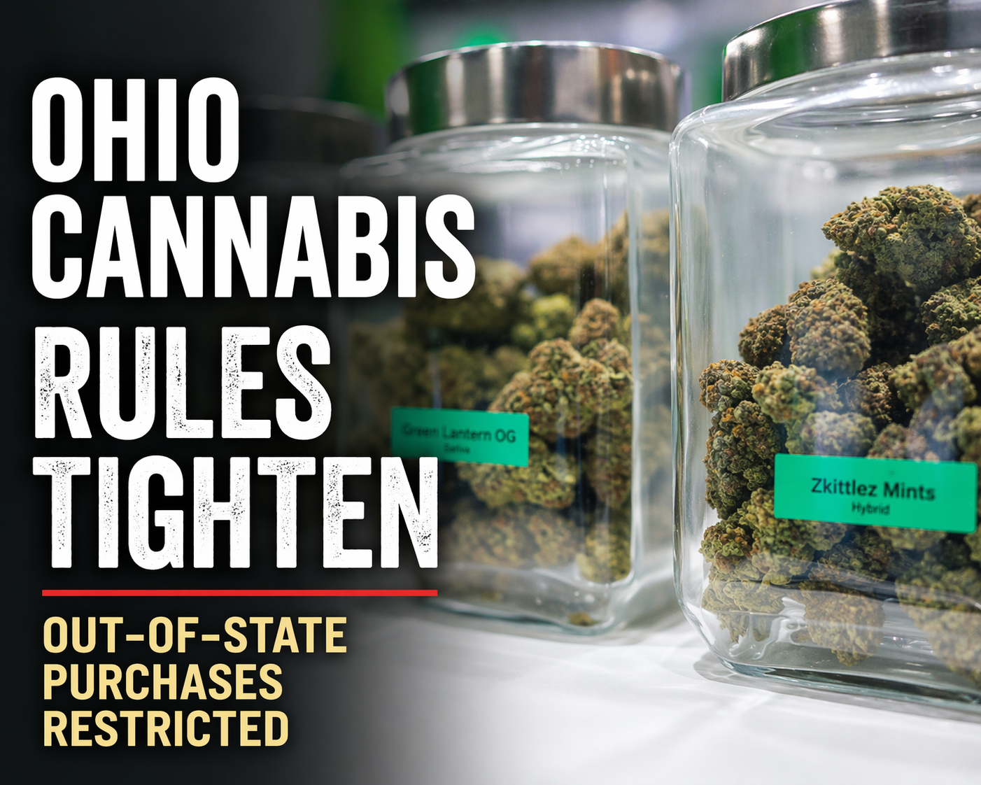Ohio Law Tightens Rules On Out-Of-State Cannabis Purchases