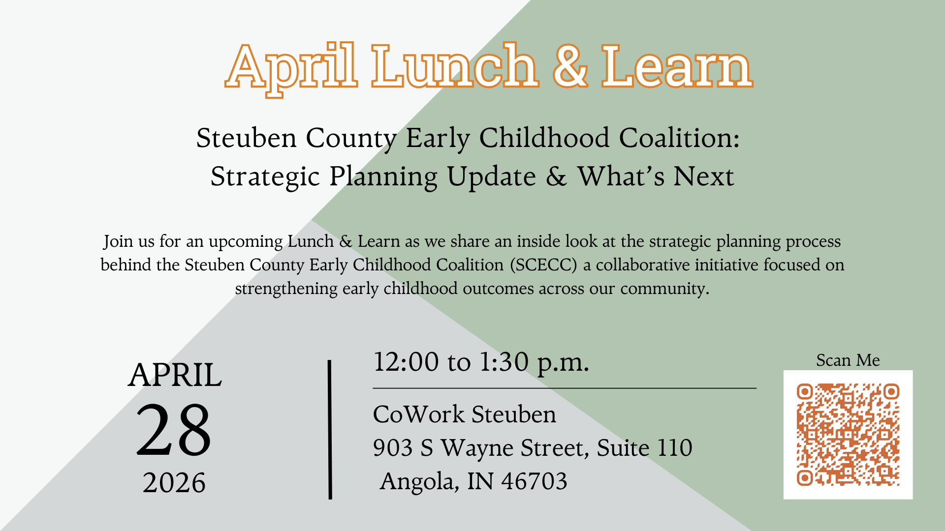 Steuben Early Childhood Coalition To Share Strategic Roadmap April 28