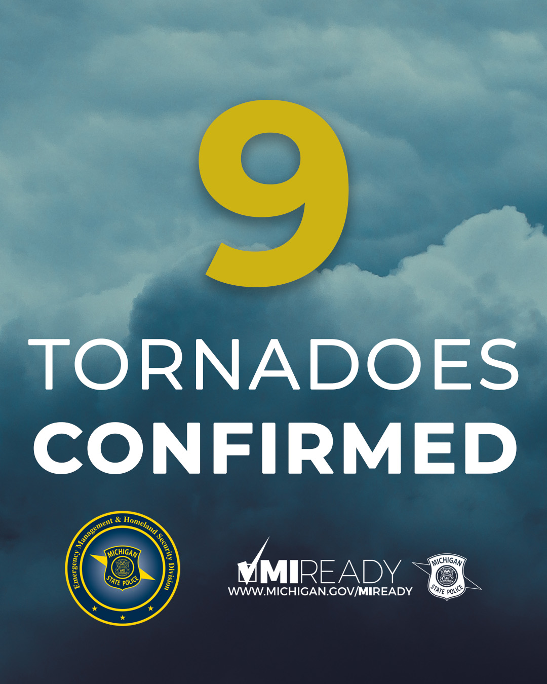 Branch County Tornado Upgraded to EF-1; 9 Tornadoes Confirmed in Final Report