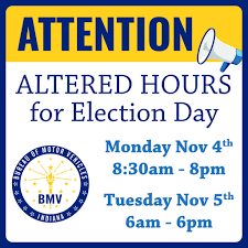 BMV Extending Hours Ahead of Primary Election