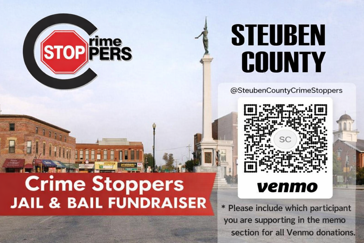 Crime Stoppers Jail and Bail Fundraiser Today at Courthouse