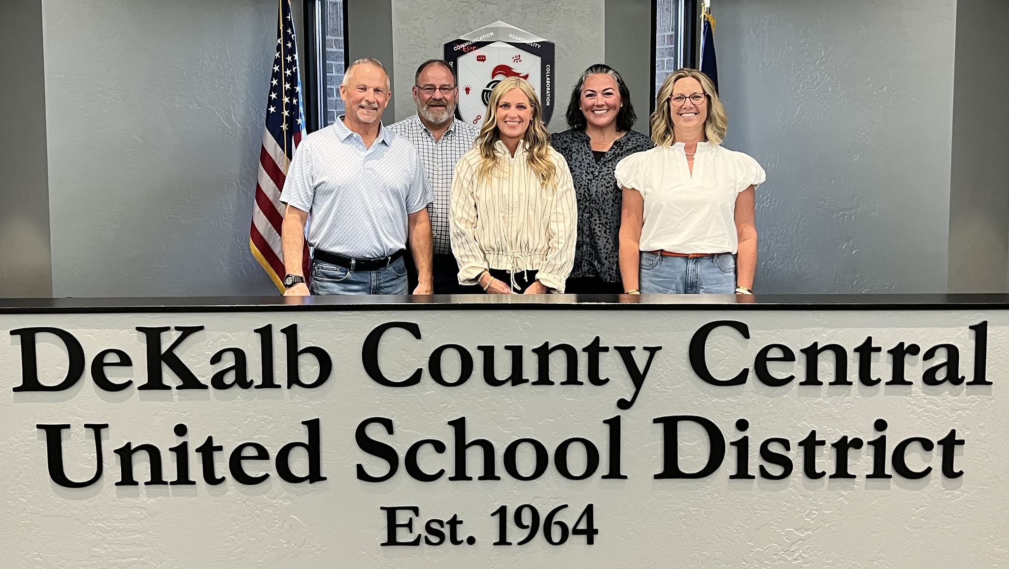 DeKalb Central School Board Members Recognized by State Association
