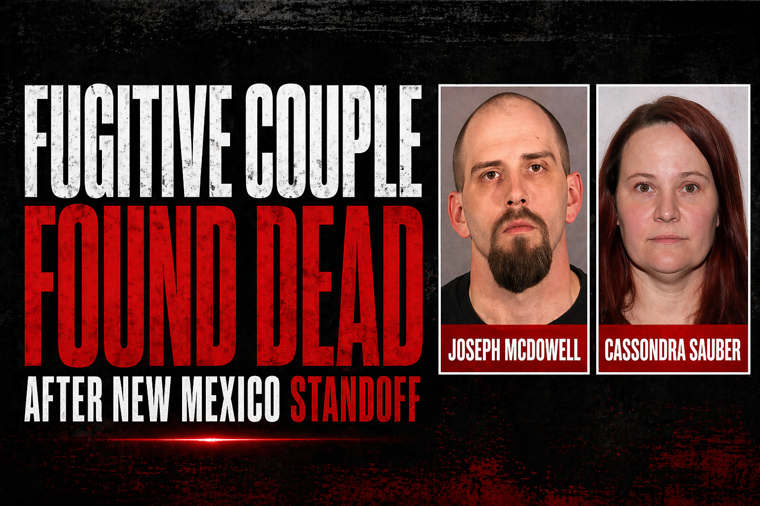 On the Run from Steuben County: Fugitive Couple Found Dead After New Mexico Standoff